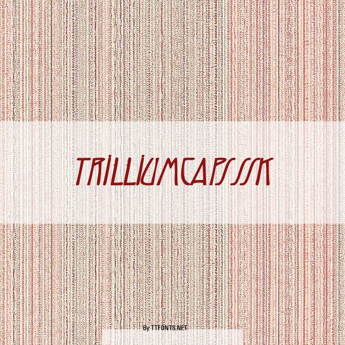 TrilliumCapsSSK example